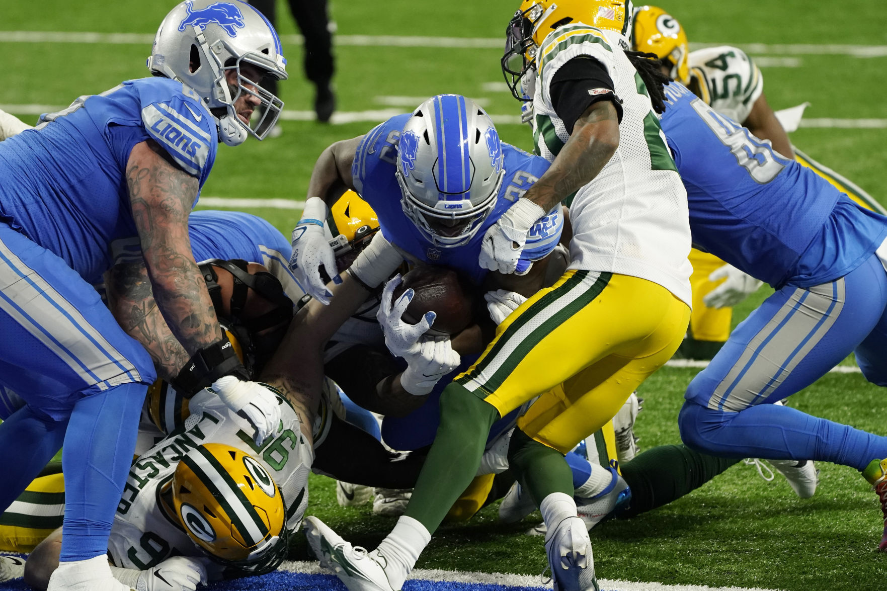 Packers 31, Lions 24